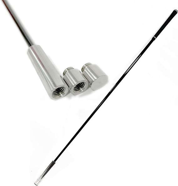 3 in 1 Weight Changeable Golf Swing Speed Training Stick, Overspeed Golf Swing Speed Trainer, Mens, Golf Swing Speed Training System Tempo, Rhythm, Warmup