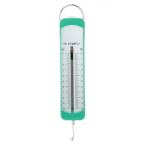 Newton Force Meter Spring Scale 10N Dynamometer Bar Physics Mechanical Experiment Instrument with Standard Structure Design