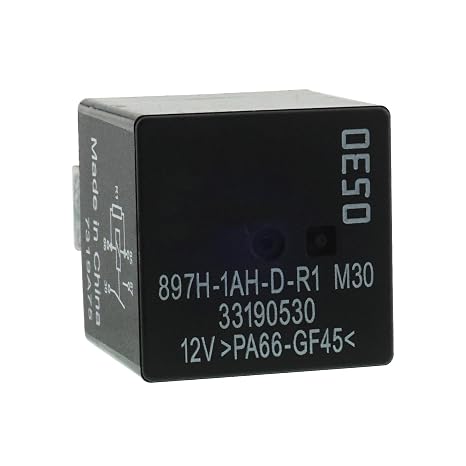 897H-1AH-D-R1 M30 33190530 70A 12VDC SPST Automotive Relays 4Pins with Resistor Compatible with 897H-1AH-D-R1 U02