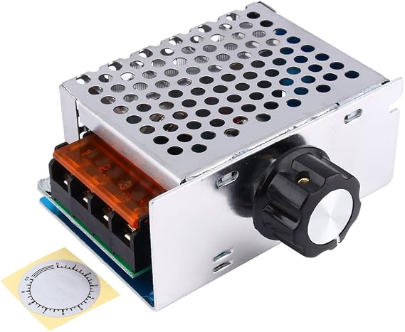 SCR Speed Controller 4000W AC 220V Electronic Voltage Regulator for