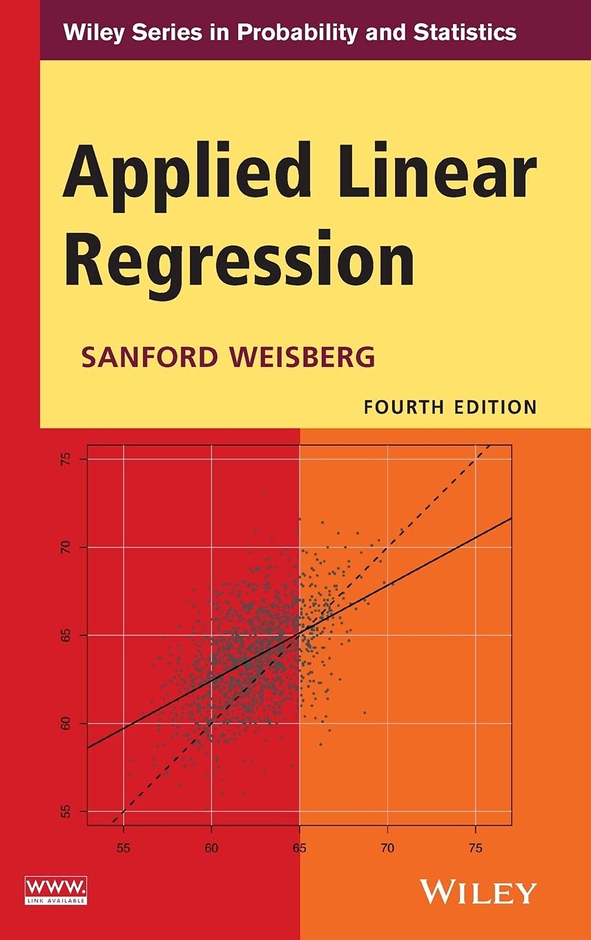 Applied Linear Regression 4th Edition