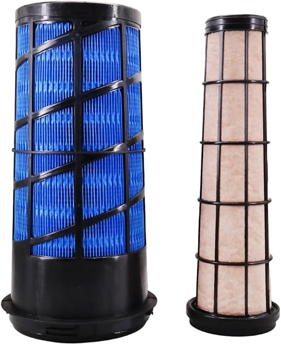 Air Filter Kit RE282286 RE282287 Compatible with John Deere 318D 319D 320D 323D 5045D 5045E 5050E 5055E 5060E 5065E 5075E 5075EF 5055E