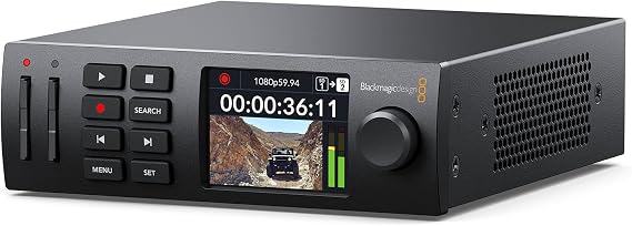 Blackmagic Design HyperDeck Studio HD Mini Studio-Recorder Black