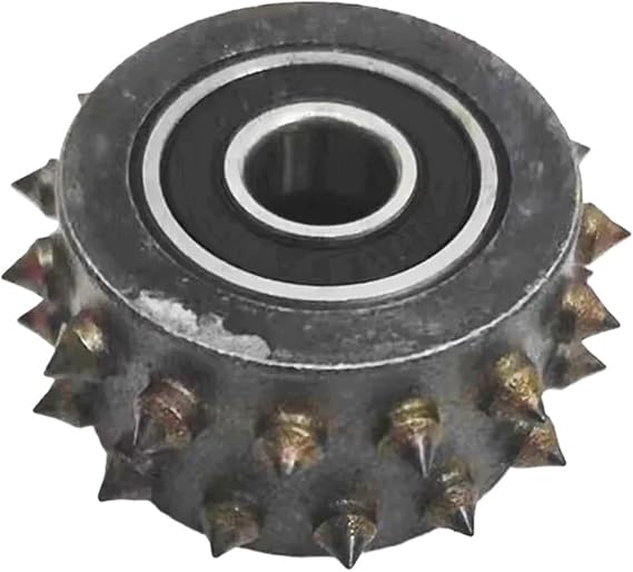 1Pc Tools Bush Hammer Wheel for Granite Marble Litchi Surface and for Exterior Tiles and Floor Stone(Brown)