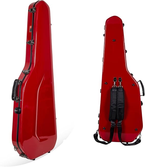Crossrock Electric Guitar Case CRF1000JMRD