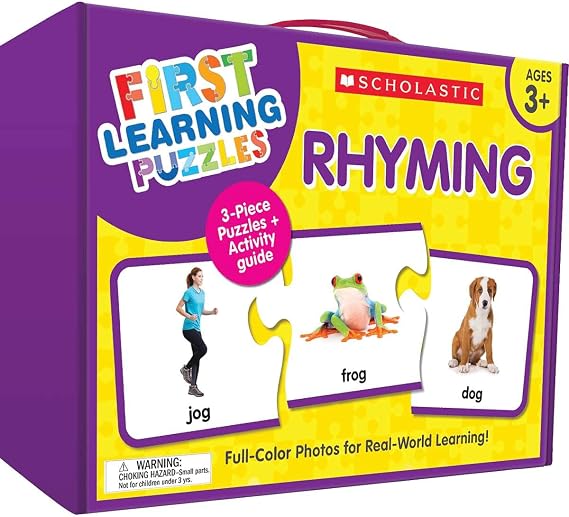 Scholastic First Learning Puzzles: Rhyming