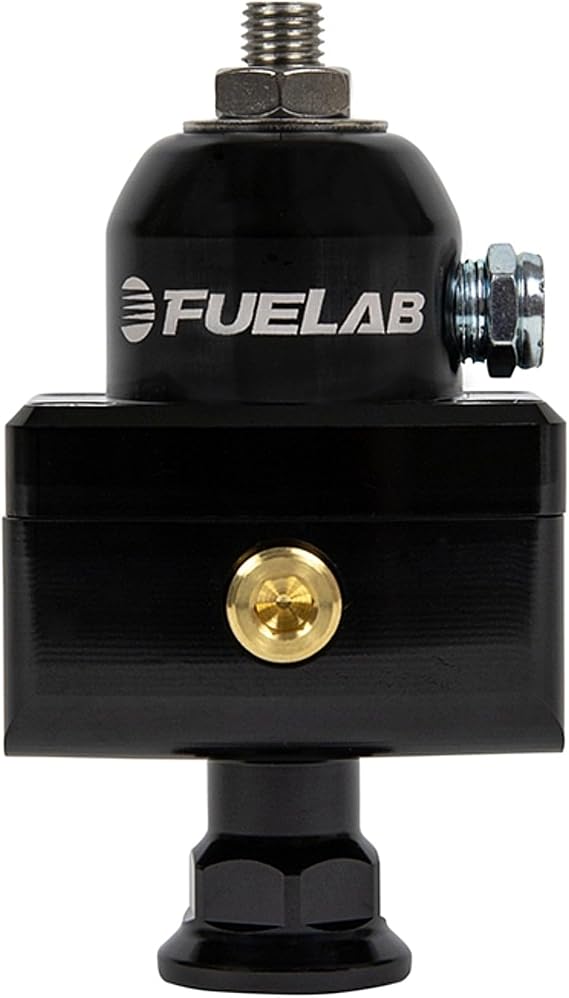 FUELAB FUEL SYSTEMS Press Reg Mini Carb 25-65psi 6AN/6AN