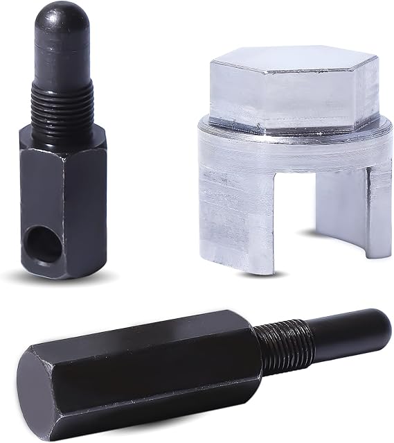 Adefol 502541603 Clutch Removal Tool with 10 & 14mm Piston Stop Tool for Husqvarna 340, 345, 346, 350, 351, 353, 445, 455, 460 Chainsaws - Piston Stop Tool for 2 Stroke & 4 Stroke Engines