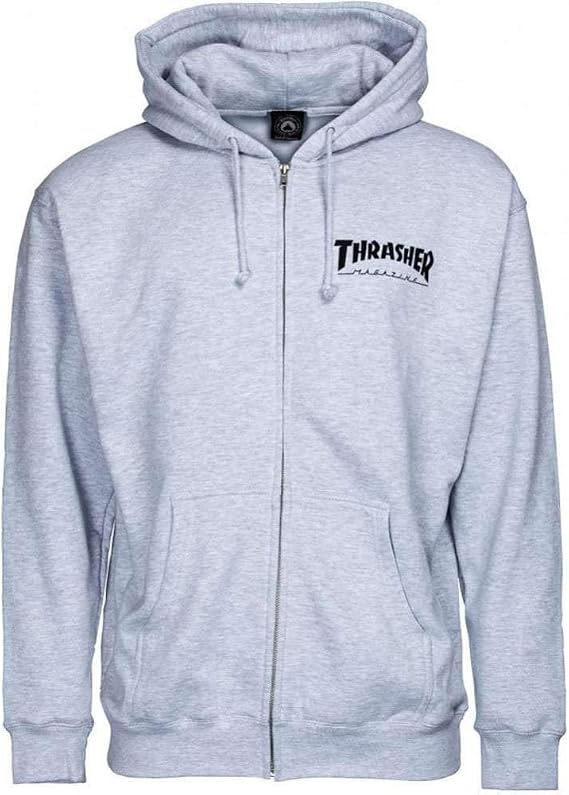 Thrasher Skate Mag Logo Zip Hoodie