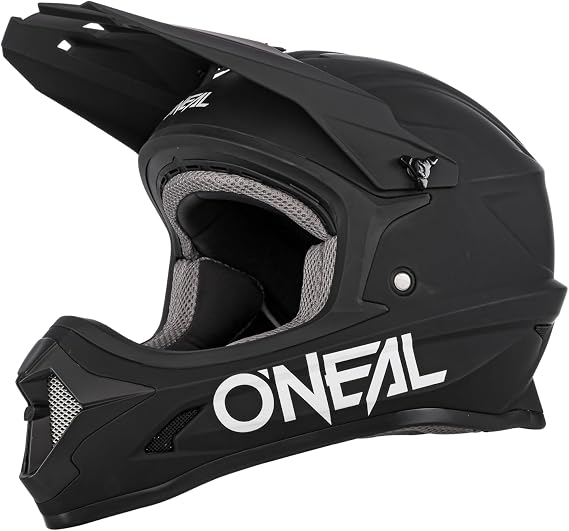 O'NEAL 1SRS Youth Helmet Solid, Black, XL