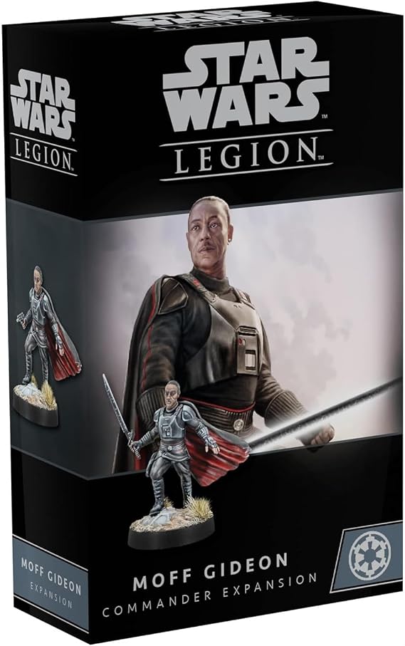 Star Wars: Legion Moff Gideon COMMANDER EXPANSION - Lead with Cunning Tactics! Tabletop Miniatures Strategy Game for Kids and Adults, Ages 14+, 2 Players, 3 Hour Playtime, Made by Atomic Mass Games