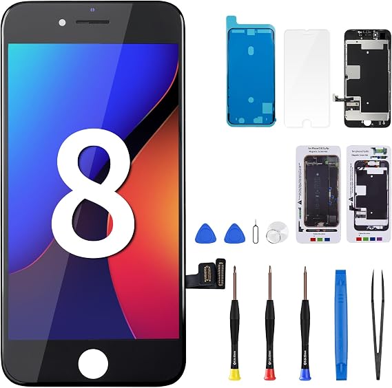 for iPhone 8 SE 2nd Generation Screen Replacement Black 4.7" LCD