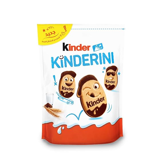 Kinder Kinderini biscuits Frollini milk and cocoa 250g NOVITA'