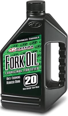 Maxima Racing Oils 57916-2PK Fork Oil Standard Hydraulic 20w 16 oz Bottle, 2-Pack
