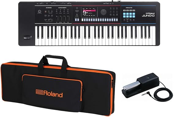 Exclusive carrying case for carrying on your backpack. Roland / JUNO-D6 Genuine High Definition Backpack Carrying Bag CB-V61 Set! Velocity Compatible 61 Key Synthesizer JUNO-D