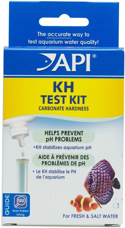API Carbonate Hardness Test Kit for Freshwater and Saltwater Aquariums, 1 Kit