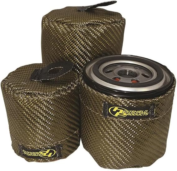 Heatshield Products (504704) Lava Oil Filter Heat Shield