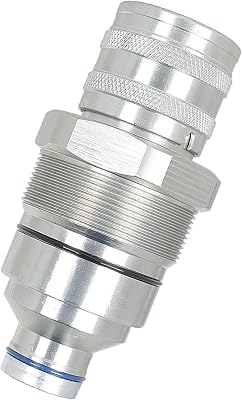 7246802 Hydraulic 12 Inch 48mm Female Flat Face Quick Coupler Replacement for Loader S450 S530 T550 E32i
