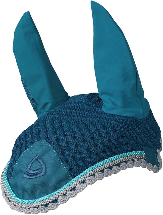 Lettia Honeycomb Collection Fly Bonnet - Teal