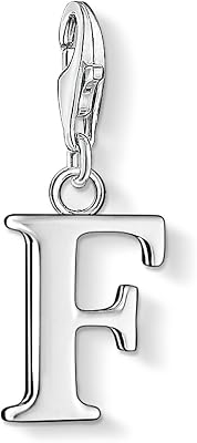 Thomas Sabo Letter F Charm, Sterling Silver