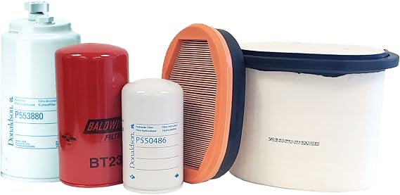 CFKIT Maintenance Filter Kit Compatible with -CAT 420E Backhoe Loader