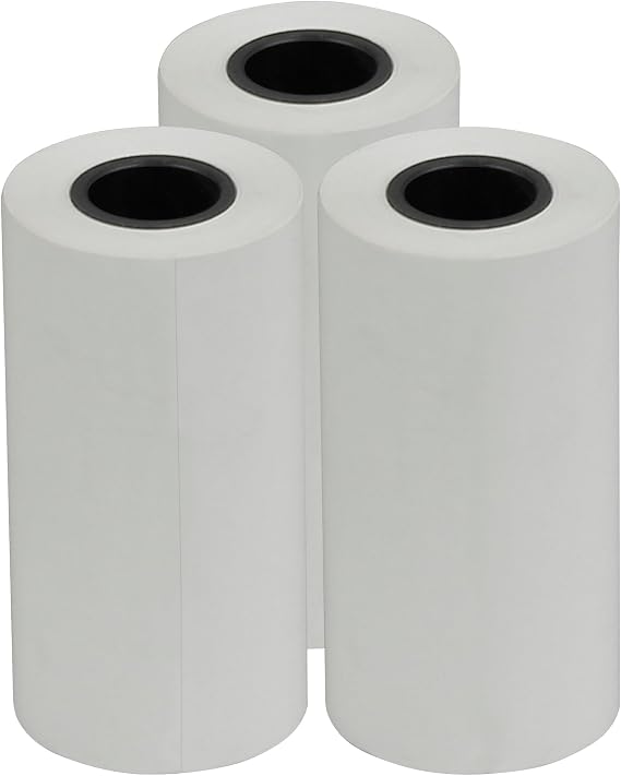 Robinair 34214 3-Pack Printer Paper Rolls for Robinar 34788NI and 34788NI-H A/C Machines Equipped with an Optional Robinair 30038 Printer