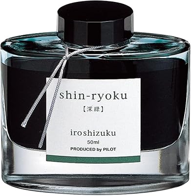 Pilot Iroshizuku Fountain Pen Ink - 50 ml Bottle - Shin-ryoku Deep Green