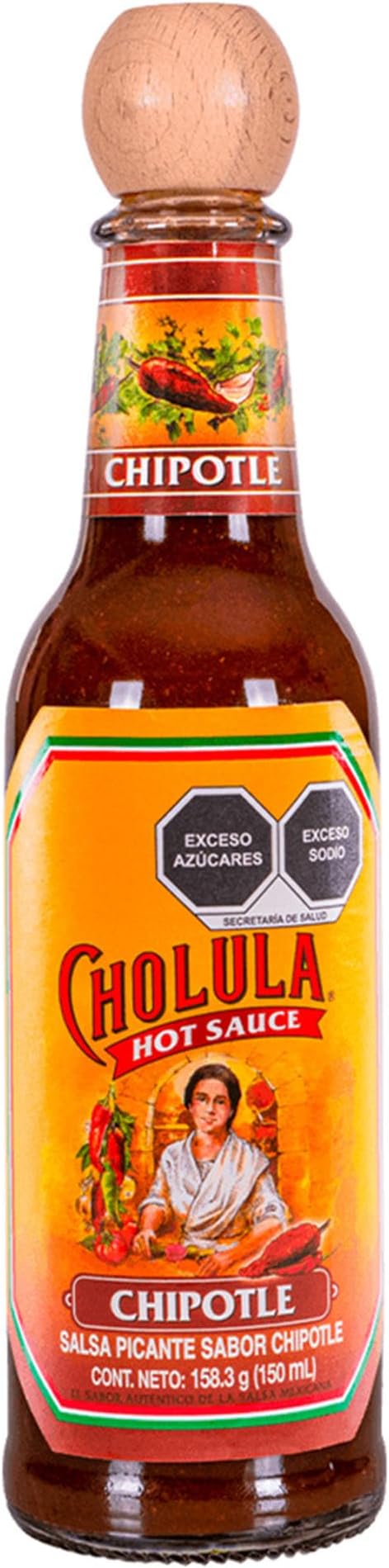 Cholula Chipotle Salsa Picante Hot Sauce 150ml