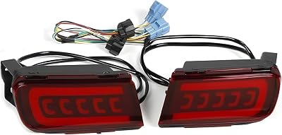 Rear Bumper Reflector Lights, Compatible With Toyota Land Cruiser Prado 150 LC150, Brake Signal Light AssemblyStyle A