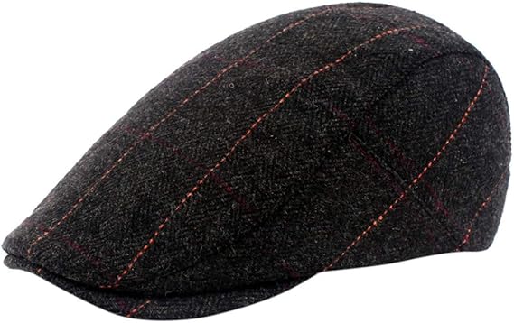 Newsboy Cap for Men Fashion Cotton Flat Cap Driving Cabbie Hat Irish Hat Mens Classic Caps Vintage Costumes Hats