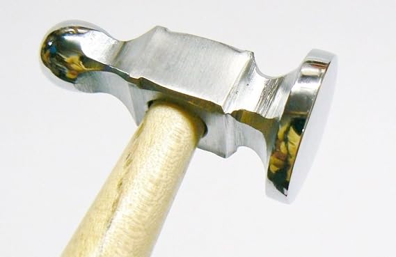 28mm Chasing Hammer Jewelry Hobby Silversmiths Hammers Dome Face Diameter 1-1/8"
