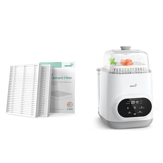 Grownsy EaseClean Bottle Washer Pro & 2PCS HEPA Filters