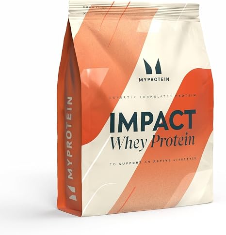 Myprotein Impact Whey Protein Powder Chocolate Brownie - 90 Servings Up to 23 g Whey Protein per Serving with BCAAs Supports Muscle Building & Faster Regeneration Vegetarian