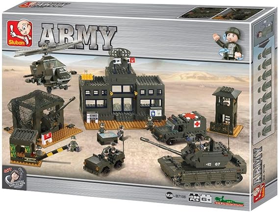 Sluban SlubanM38-B7100 Headquarter Building Bricks Set