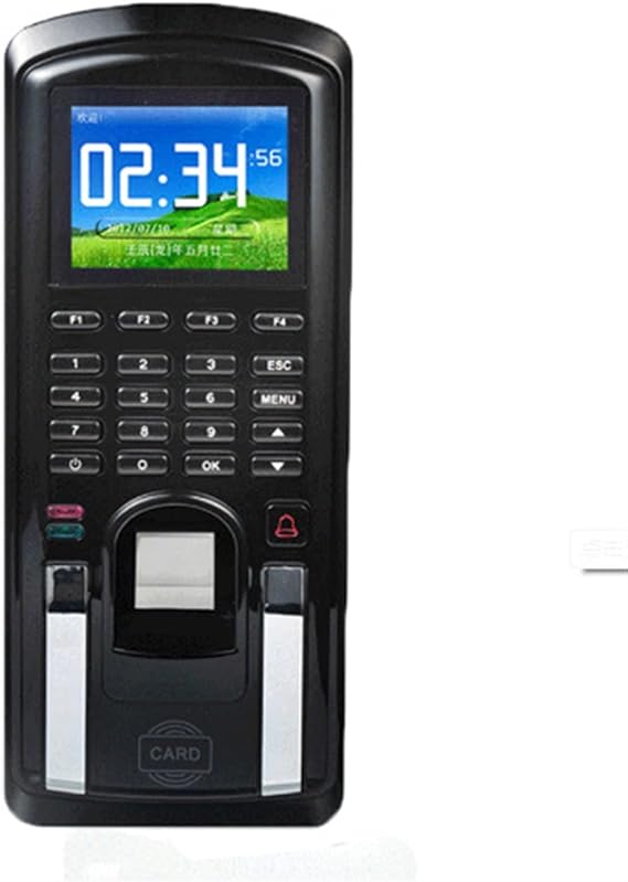 Biometric Employee Attendance Machine M-F151 Fingerprint Password Swipe Time Attendance Access Control All-in-one Machine for Small Businesses and Offices,