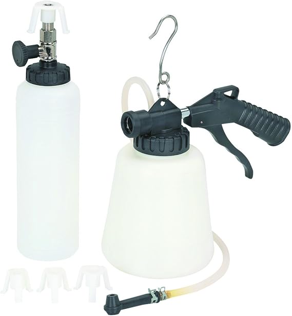 Pneumatic Brake Fluid Bleeder with Auto-Refill Kit