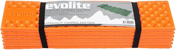 Evolite UltraLight Comfort Katlanır Mat - Turuncu