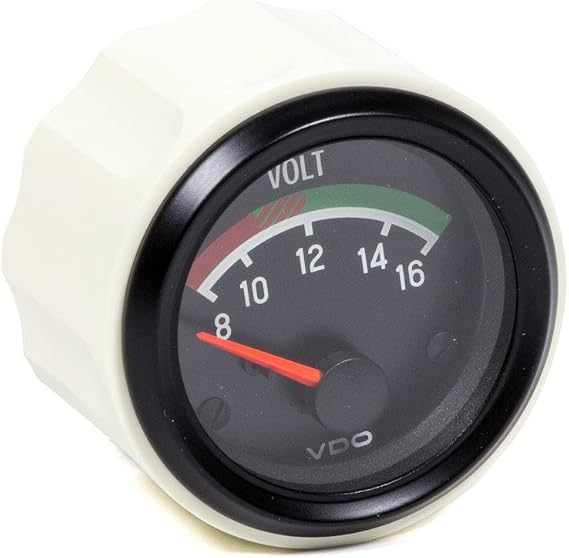 VDO 332041 Cockpit Series Voltmeter Gauge