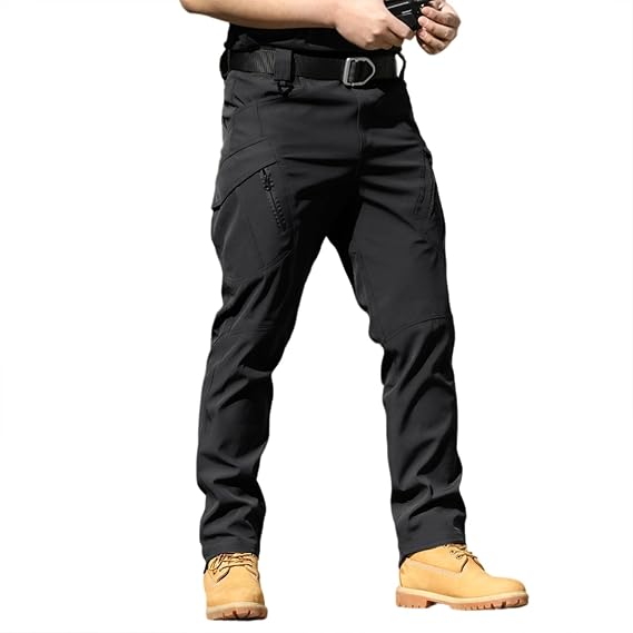 Tactical Pants for Men Ripstop Water Resistant Cargo Pants Multi Pockets Outdoor Construction Work Pant Hiking Gear