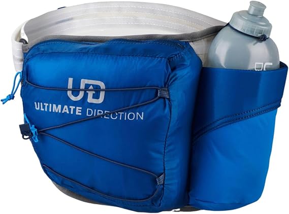 Ultimate Direction Unisex Mountain Belt 6.0 Hydration Waist Belt for Running and Trail Running, UD Blue