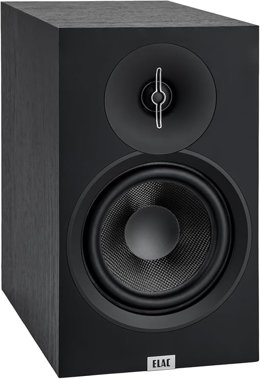 Elac Debut B6.3 Library Speaker - Ideal for Streaming Music via Your Stereo, Also as Part of a 5.1 Surround System, Legendary and Elegant Sound - 2 Passive Speakers