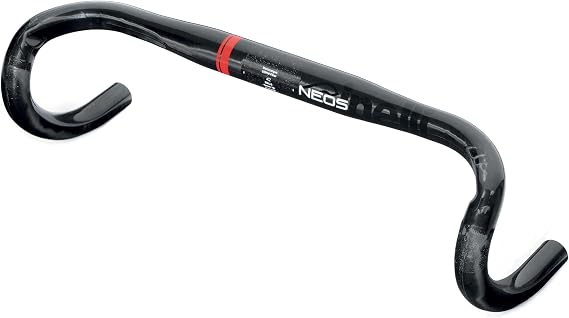 Cinelli Unisex's Neos Drop Handlebars, Black/Red