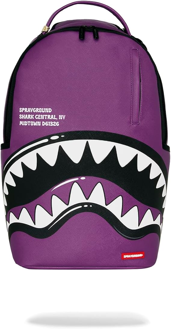 Sprayground SHARK CENTRAL BUBBLE SHARK (PRPLE) BACKPACK
