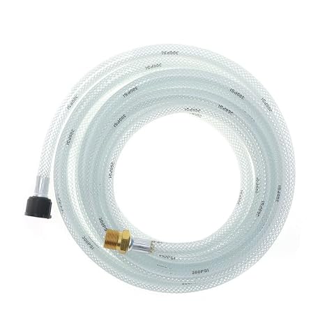 Hose Assembly,PVC,20 ft. Size