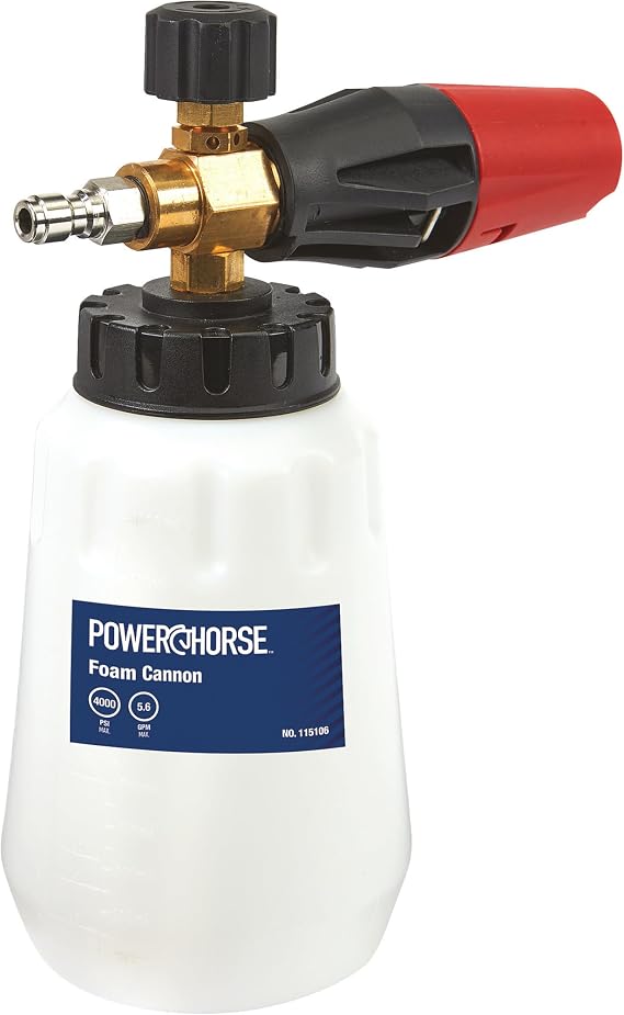 Powerhorse Foam Cannon, 4,000 PSI, 5.6 GPM