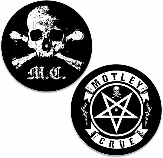 Motley Crue Slipmat set 2 x 12"