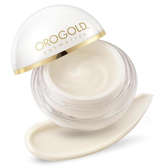 Orogold 24K White Gold Day Cream - with Shea Butter & Vitamin E - 1.6 Oz