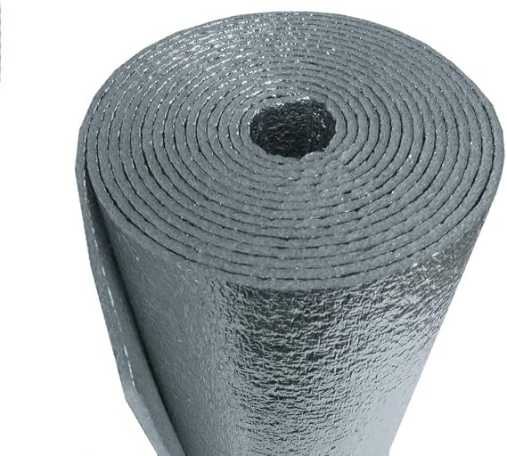 Car Vehicle Insulation 100sqft 4' x 25' Truck Van SUV Automotive Reflective Foam Core Insulation Kit (not cheap bubble) thermal Sound Deadener Class A1 Fire Rating (Made in USA) retrofit & restoration