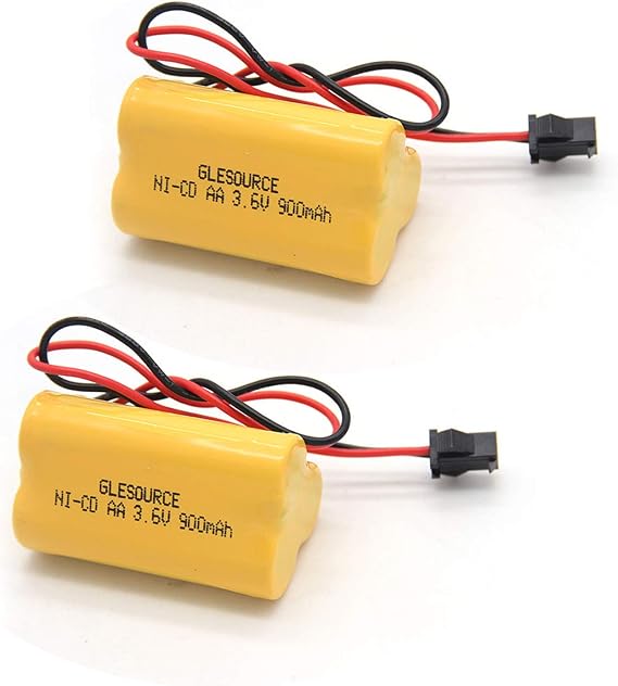 3.6V 900mAh Emergency/Exit Light Battery Compatible for Lithonia ELB B001 ELBB001 ELB-B001 Lithonia EU2C M6 LED Emergency Light Interstate ANIC1566 Unitech 0253799(2 Pack)