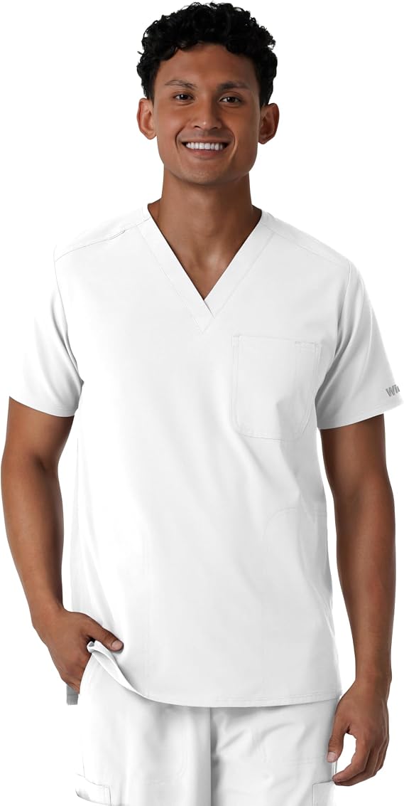 Wink Men's Men's V-Neck Scrub Top